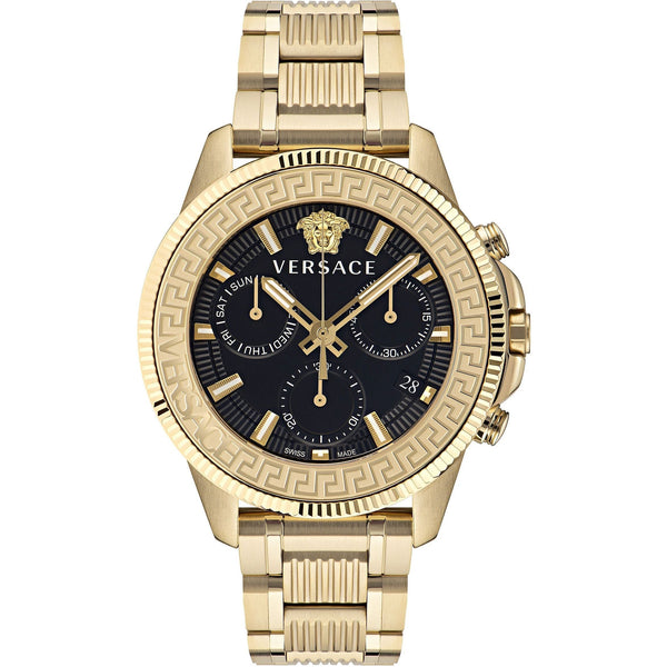 Versace Greca Action Gold Chronograph Men's Watch  VE3J00622 - Big Daddy Jewelry
