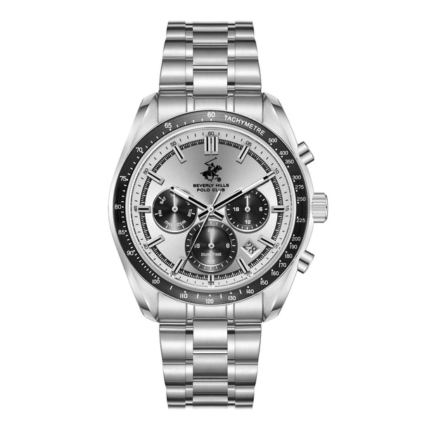 Beverly Hills Polo Club Silver Men's Watch - BP3814X.330 BP3814X.330 - Image 1