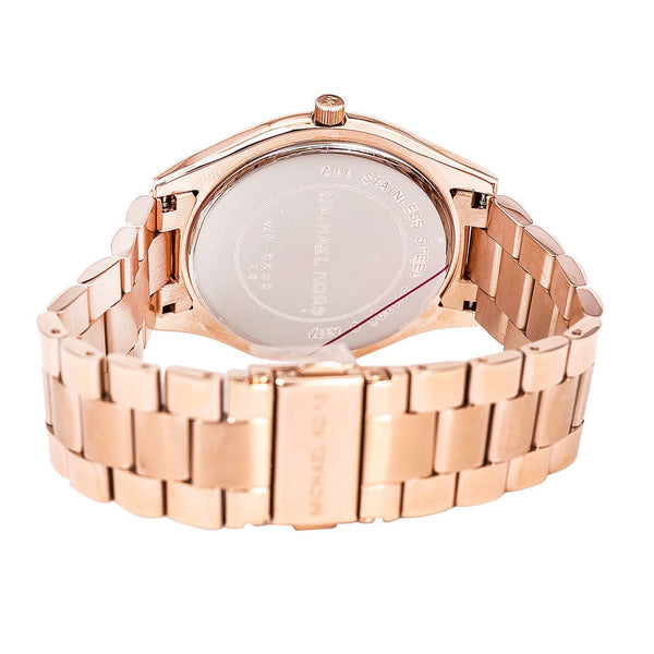 Michael Kors Slim Runway Rose Gold Ladies Watch MK3293 - Big Daddy Jewelry #2