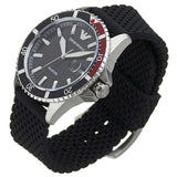 Emporio Armani Diver Black Dial Men's Watch AR11341 - Big Daddy Jewelry #3