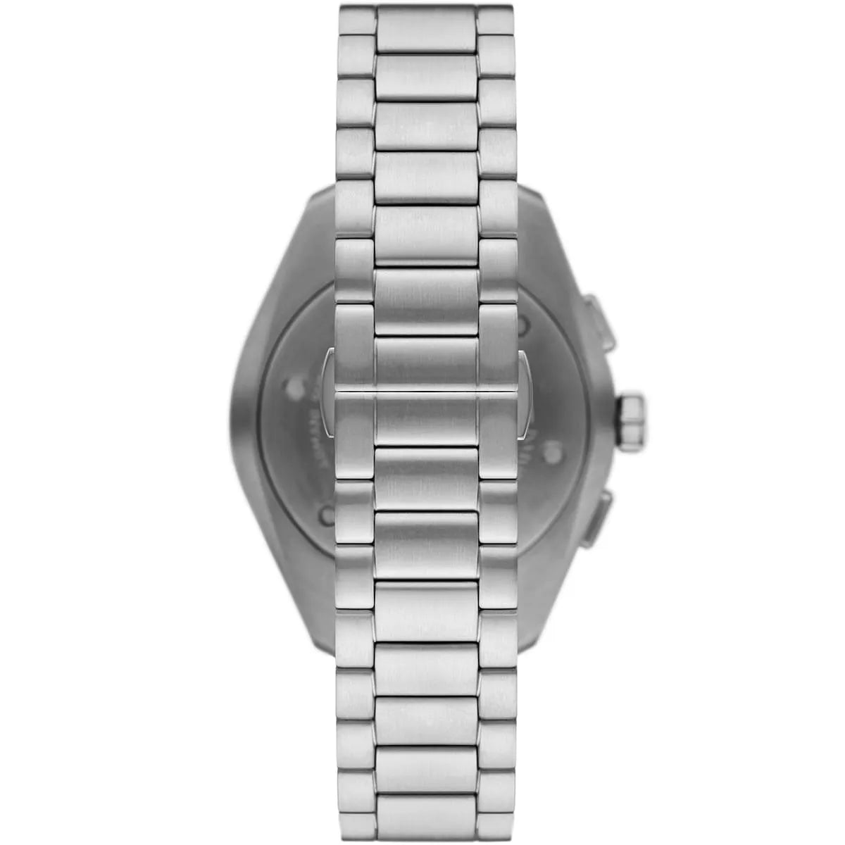 Emporio Armani Claudio Chronograph Blue Dial Silver Men's Watch - AR11541