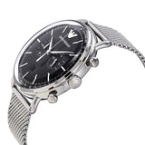 Armani Aviator Chronograph Quartz Black Dial Men's Watch #AR11104 - Big Daddy Jewelry #2