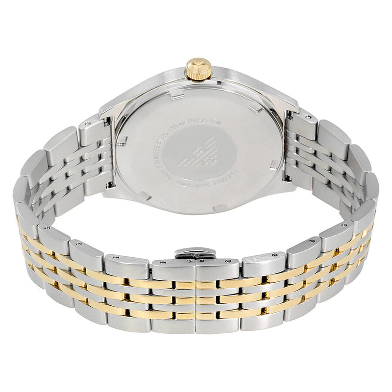 Armani Cream Dial Men's Two Tone Stainless Steel Watch AR11034 - BigDaddy Watches #3