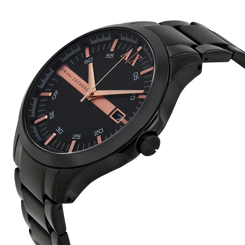 Armani Exchange Black Dial Black Ion-plated Men's Watch AX2150 - Big Daddy Jewelry #2
