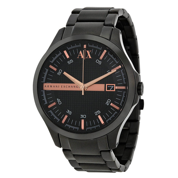 Armani Exchange Black Dial Black Ion-plated Men's Watch AX2150 - Big Daddy Jewelry