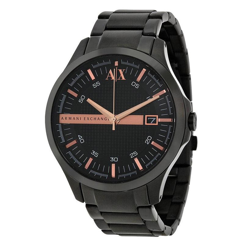 Armani Exchange Black Dial Black Ion-plated Men's Watch AX2150 - Big Daddy Jewelry