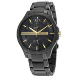 Armani Exchange Black Dial Black PVD Men's Watch AX2121 - Big Daddy Jewelry