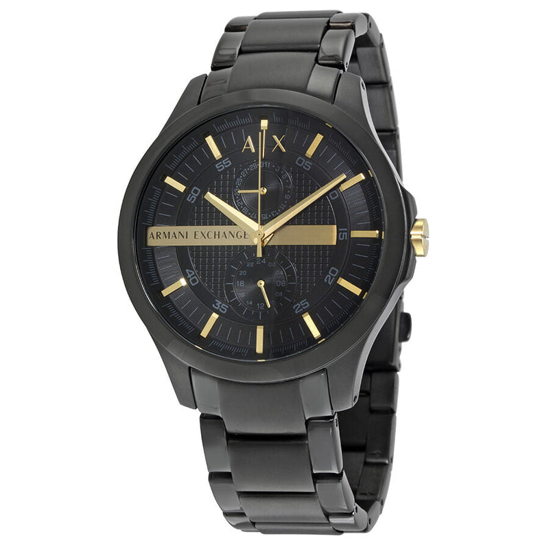 Armani Exchange Black Dial Black PVD Men's Watch AX2121 - Big Daddy Jewelry