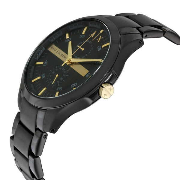 Armani Exchange Black Dial Black PVD Men's Watch AX2121 - Big Daddy Jewelry #2