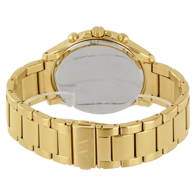 Armani Exchange Black Dial Chronograph Gold-plated Unisex Watch AX2137 - Big Daddy Jewelry #3