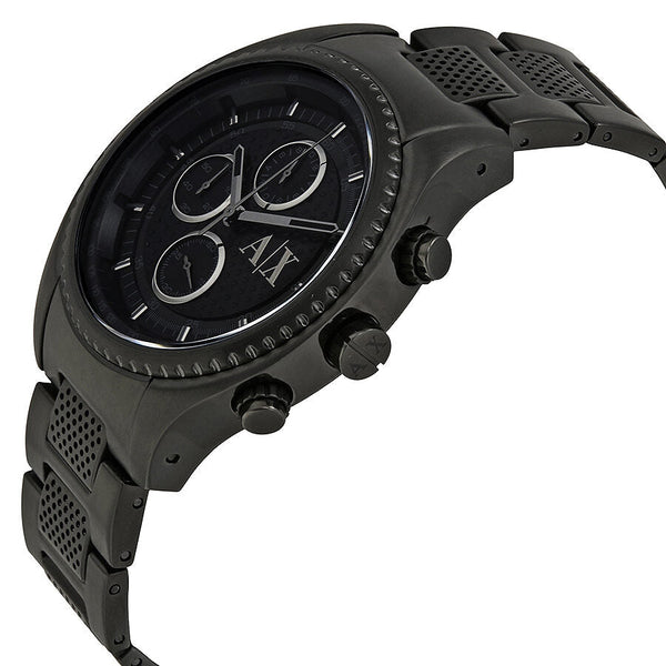 Armani Exchange Chronograph Black Dial Black Ion-plated Men's Watch AX1605 - Big Daddy Jewelry #2