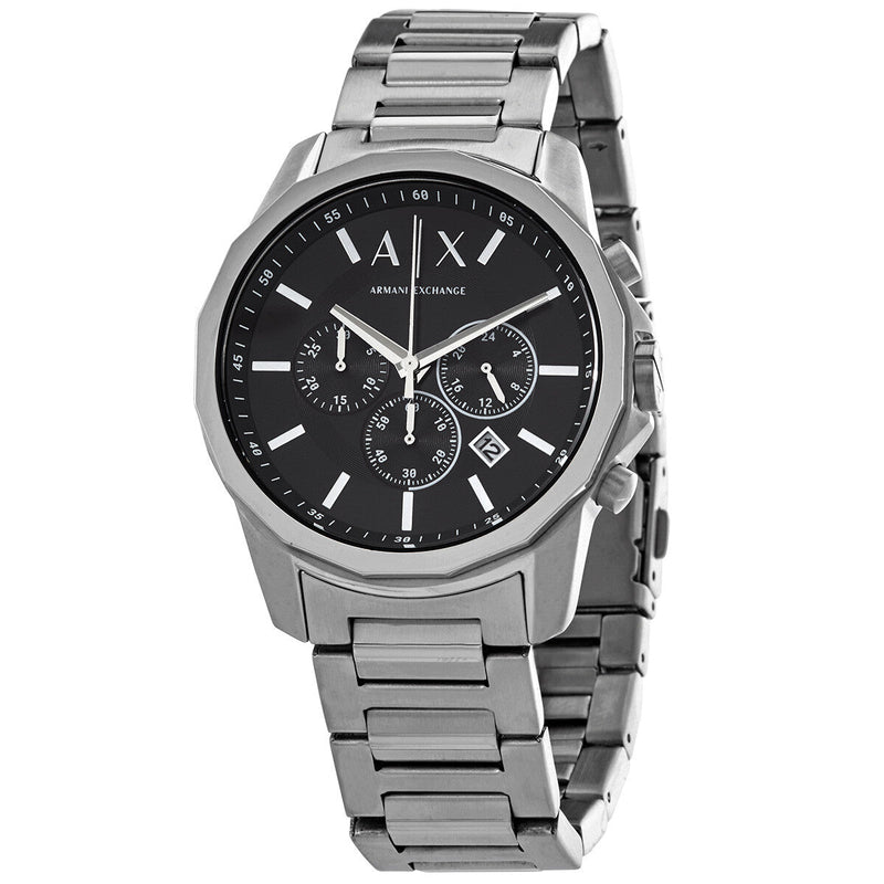 Armani Exchange Chronograph Quartz Black Dial Men's Watch AX1720 - Big Daddy Jewelry