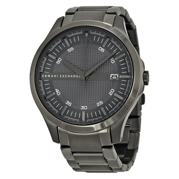 Armani Exchange Hampton Grey Textured Dial Men's Watch AX2135 - Big Daddy Jewelry