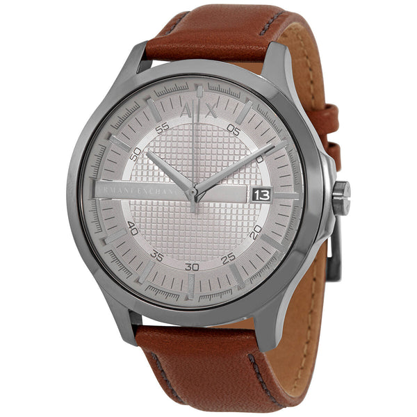 Armani Exchange Hampton Quartz Grey Dial Men's Watch #AX2414 - Big Daddy Jewelry