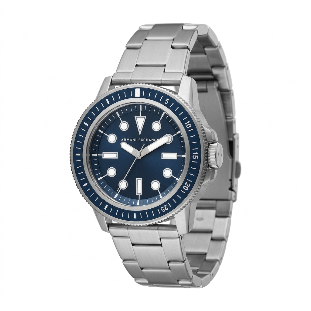 Armani Exchange Leonardo Silver Men's Watch - AX1861