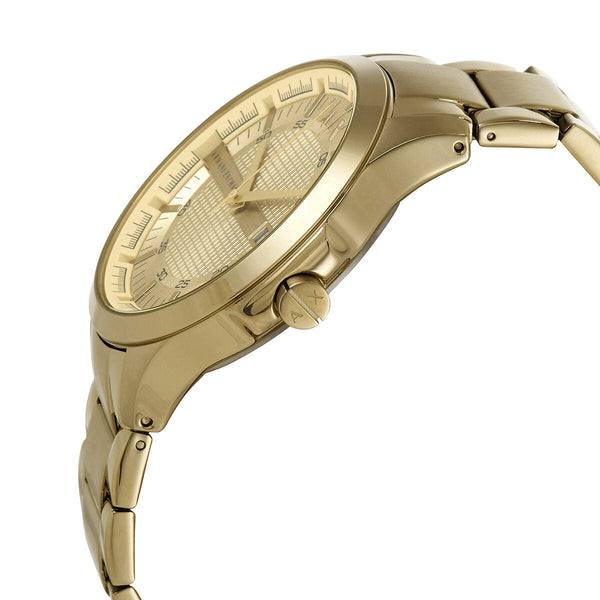 Armani Exchange Quartz Gold Dial Men's Watch AX2415 - Big Daddy Jewelry #2