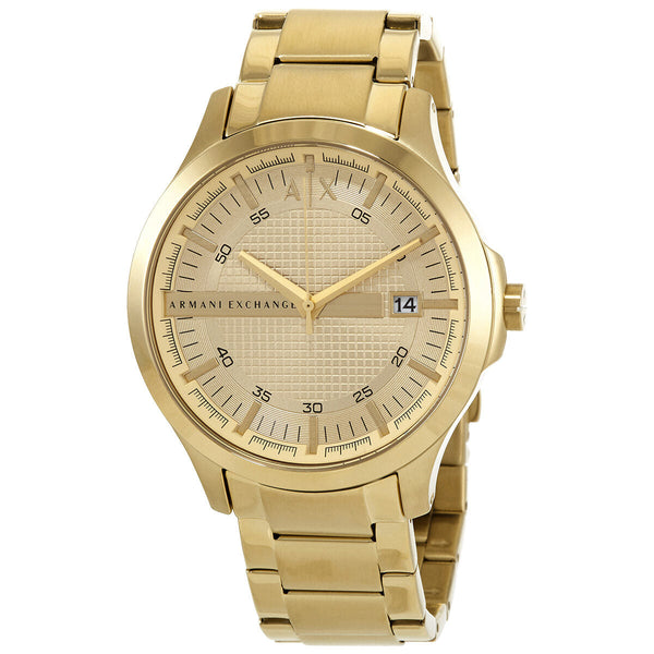 Armani Exchange Quartz Gold Dial Men's Watch AX2415 - Big Daddy Jewelry