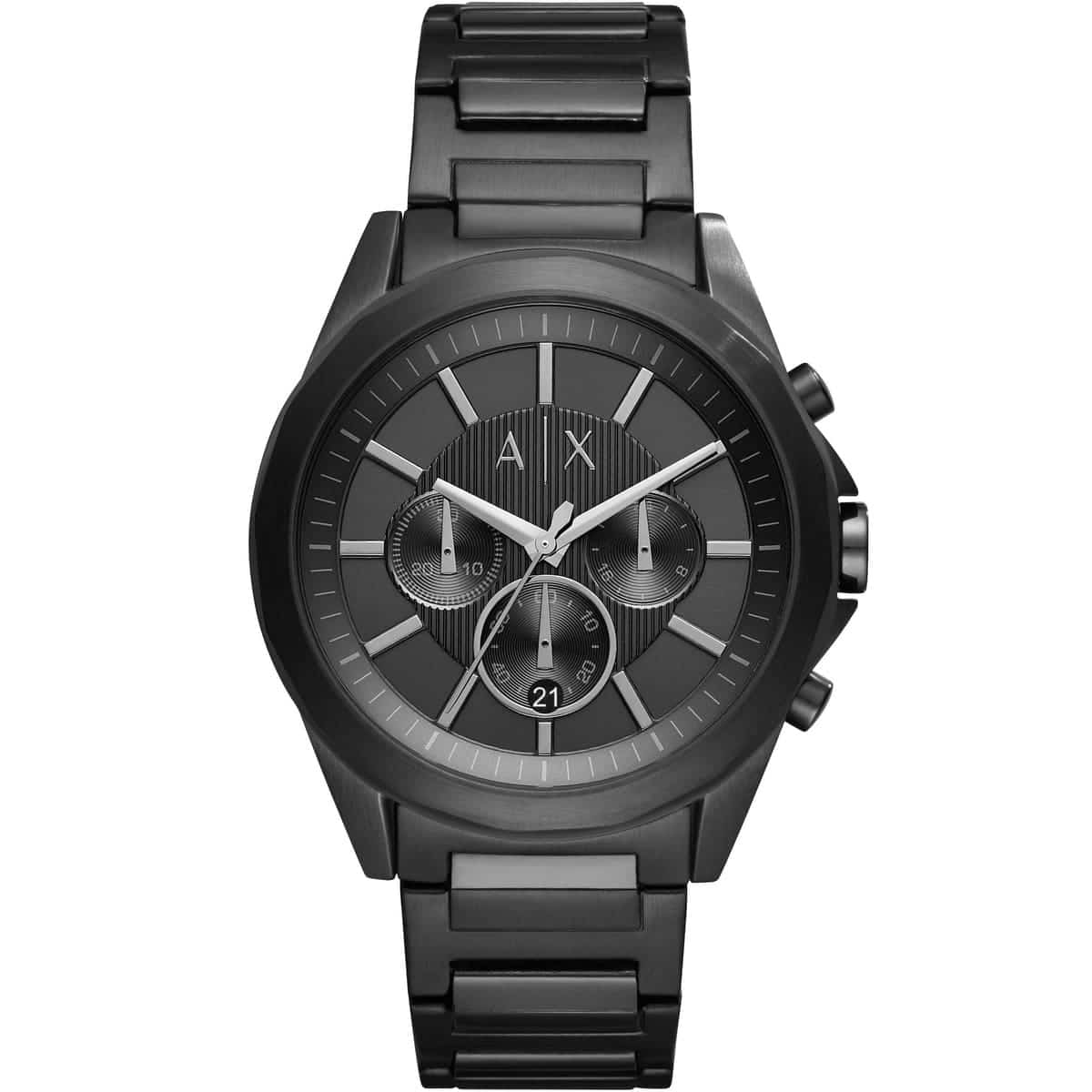 Armani Exchange Drexler Chronograph Black Men's Watch - AX2601