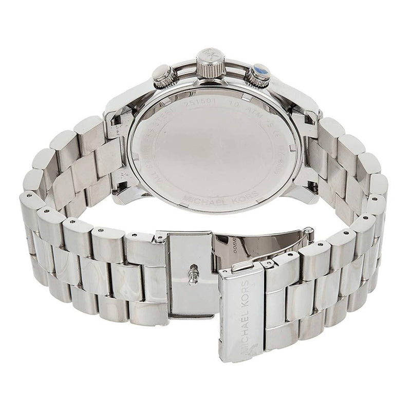 Michael Kors Runway Chronograph Silver Men's Watch MK8086 - Big Daddy Jewelry #3