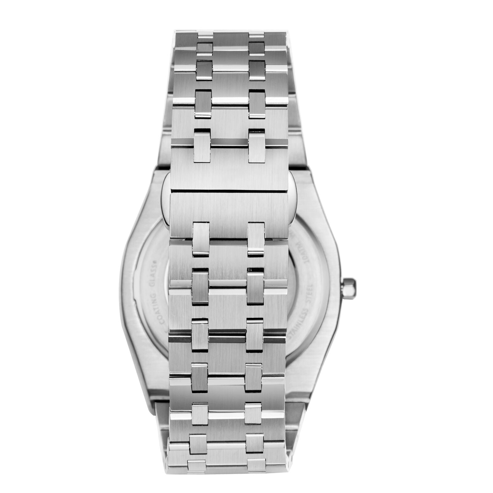 Beverly Hills Polo Club Slim Tech 5 Black Dial Silver Watch - BP3825X.360