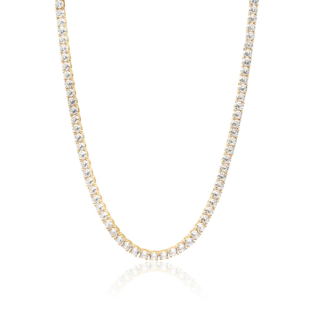 Big Daddy 5mm Diamond Gold Tennis Chain - Chain