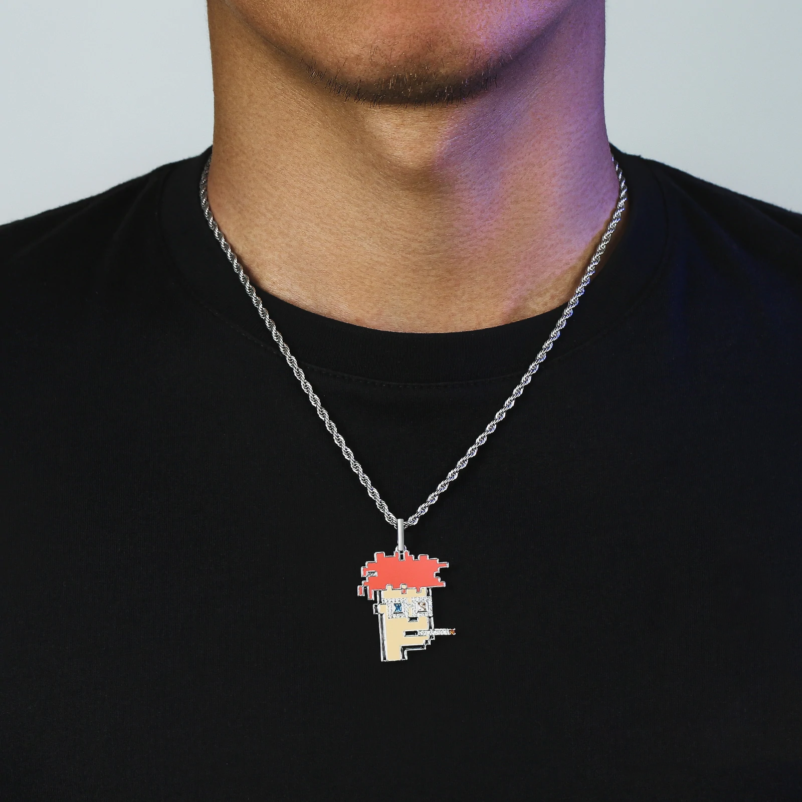 Big Daddy Cryptopunk NFT Pendant #5 - Limited edition - Pendant