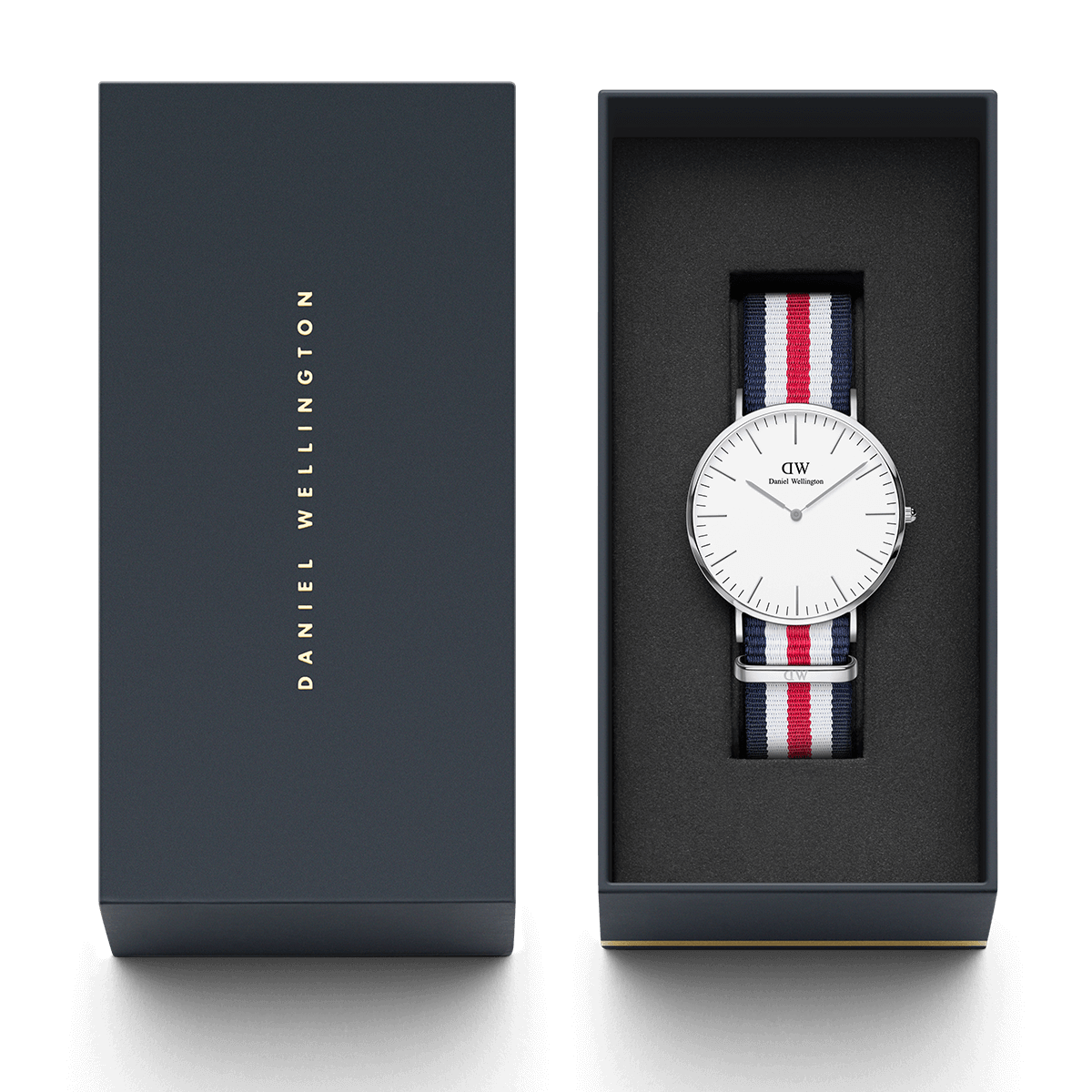 Daniel Wellington Canterbury 40mm Men's Silver Watch DW00100016