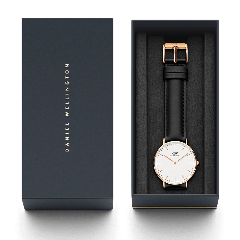 Daniel Wellington Sheffield 36mm Women's Gold Watch DW00100036