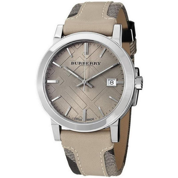Burberry Women’s Swiss Made Leather Strap Beige Dial  Women's Watch  BU9021 - Big Daddy Jewelry