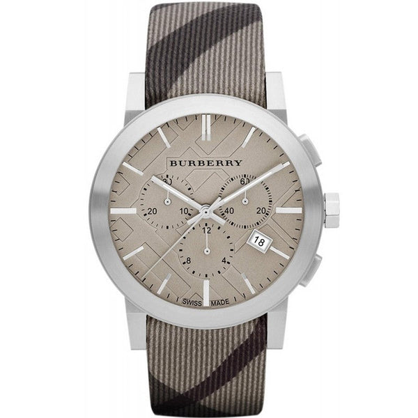 Burberry Men’s Swiss Made Leather Strap Light Brown Dial Men's Watch  BU9358 - Big Daddy Jewelry
