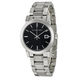 Burberry Black Check Stamped Dial Stainless Steel Ladies Watch BU9101 - Big Daddy Jewelry