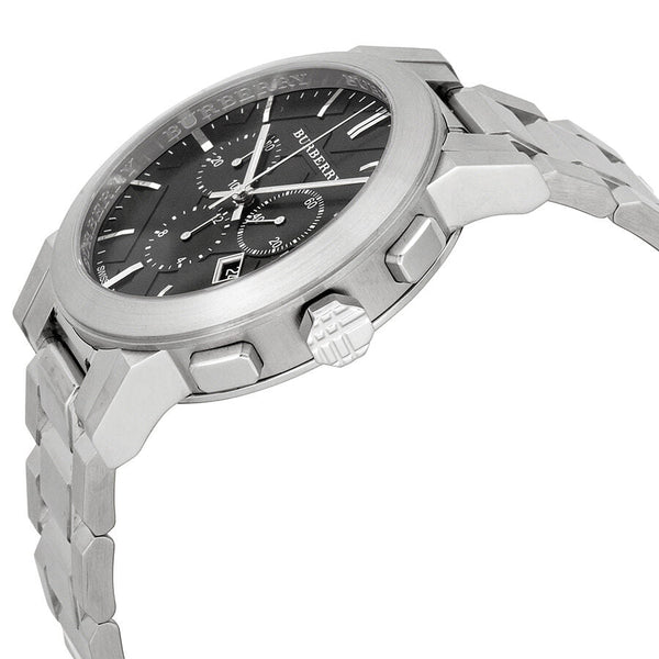 Burberry Black Dial Chronograph Stainless Steel Men's Watch BU9351 - Big Daddy Jewelry #2