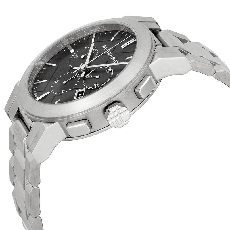 Burberry Black Dial Chronograph Stainless Steel Men's Watch BU9351 - Big Daddy Jewelry #2