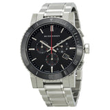 Burberry Black Dial Chronograph Stainless Steel Men's Watch BU9380 - Big Daddy Jewelry