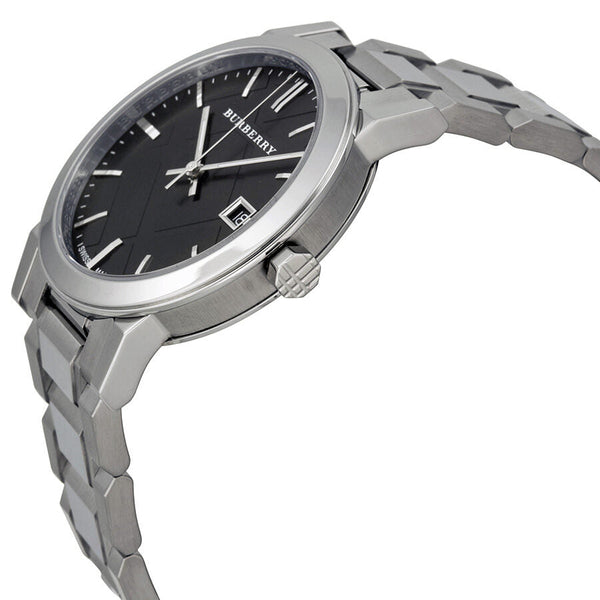 Burberry Black Dial Stainless Steel Unisex Watch BU9001 - Big Daddy Jewelry #2