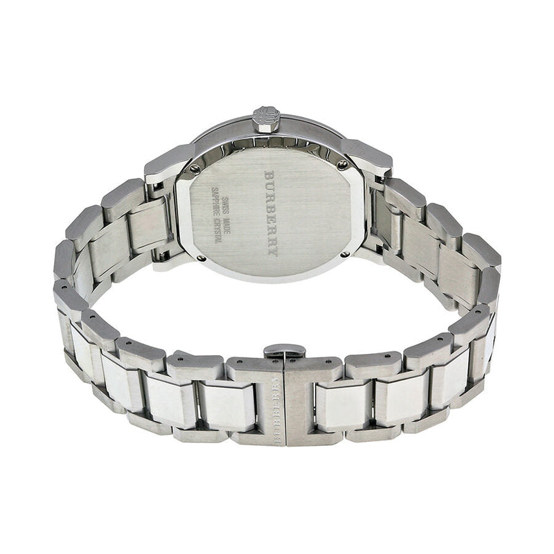 Burberry Blue Check Stamped Dial Stainless Steel Men's Watch BU9031 - Big Daddy Jewelry #3
