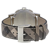 Burberry Brown Impressed Check Dial Check Fabric Strap Men's Watch BU9361 - Big Daddy Jewelry #3