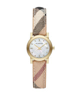 Burberry Women’s Swiss Made Quartz Multicolor Leather Strap Mother Of Pearl Dial Women's Watch  BU9226 - Big Daddy Jewelry