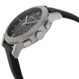 Burberry  Chronograph Black Dial Black Leather Men's Watch BU9356 - Big Daddy Jewelry #2