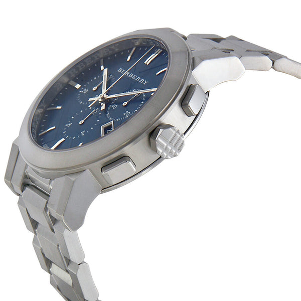 Burberry Chronograph Blue Dial Stainless Steel Men's Watch BU9363 - Big Daddy Jewelry #2