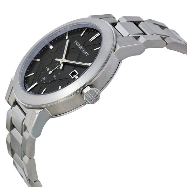 Burberry Dark Grey Dial Stainless Steel Men's Watch BU9901 - Big Daddy Jewelry #2