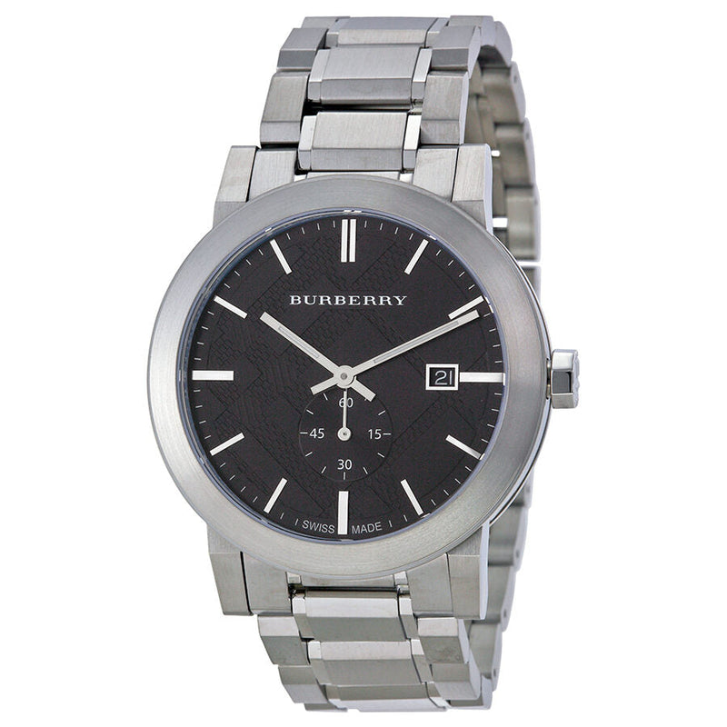 Burberry Dark Grey Dial Stainless Steel Men's Watch BU9901 - Big Daddy Jewelry