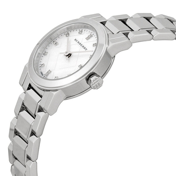 Burberry Mother of Pear diamond set Stainless Steel Ladies Watch BU9224 - Big Daddy Jewelry #2