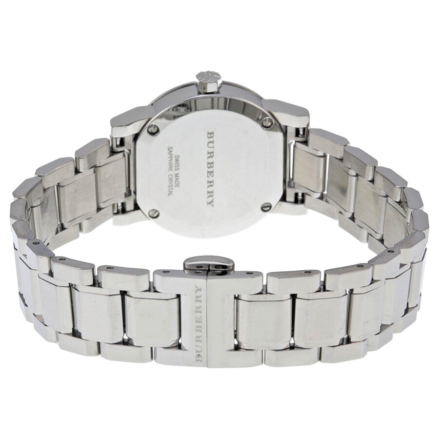 Burberry New Classic Silver Dial Stainless Steel Ladies Watch BU9230 - The Watches Men & CO #3