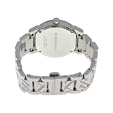 Burberry Silver Check Stamped Dial Stainlkess Steel Ladies Watch BU9144 - Big Daddy Jewelry #3