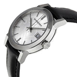 Burberry Silver Dial Black Leather Ladies Watch BU9106 - Big Daddy Jewelry #2