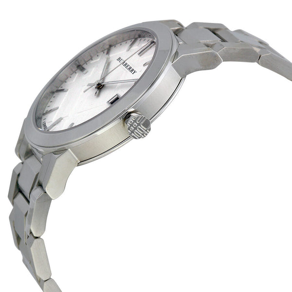 Burberry Silver Dial Stainless Steel Unisex Watch BU9000 - Big Daddy Jewelry #2