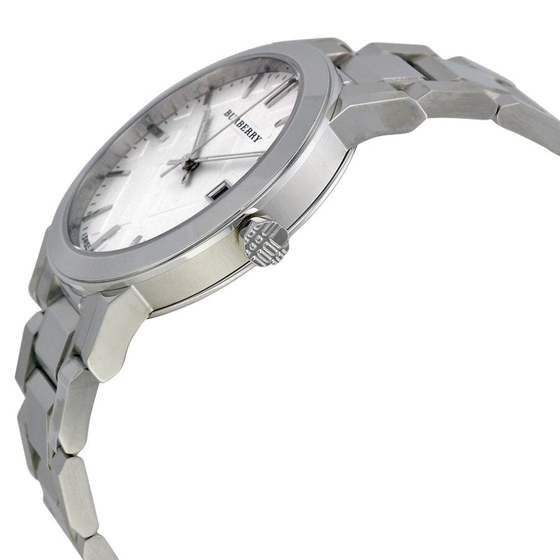 Burberry Silver Dial Stainless Steel Unisex Watch BU9000 - Big Daddy Jewelry #2