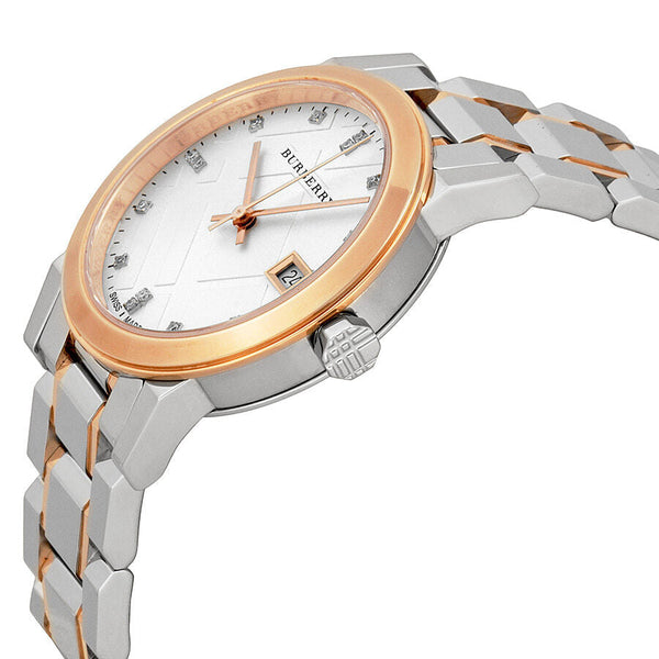 Burberry Silver Dial Two-tone Ladies Watch BU9127 - Big Daddy Jewelry #2