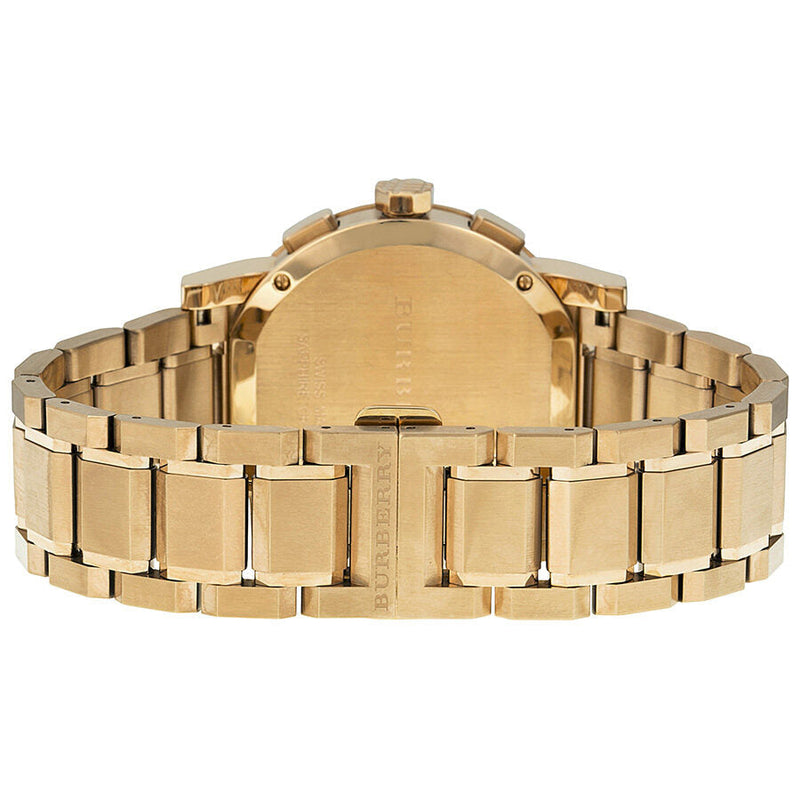 Burberry Taupe Chronograph Dial Rose Gold Plated Steel Men's Watch BU9353 - Big Daddy Jewelry #3